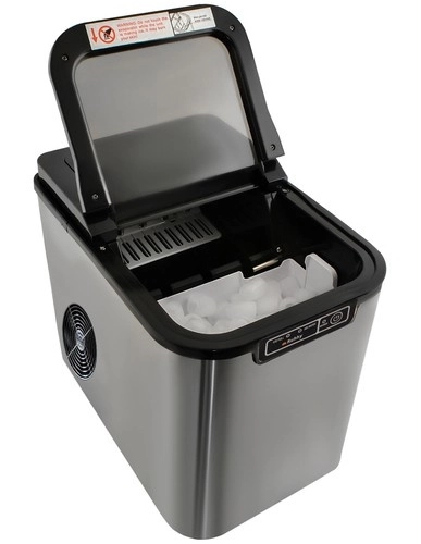 Machine à glaçons Malatec K5537 argent/gris 120W