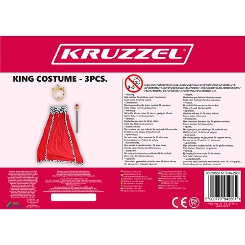 Royal King Costume Set