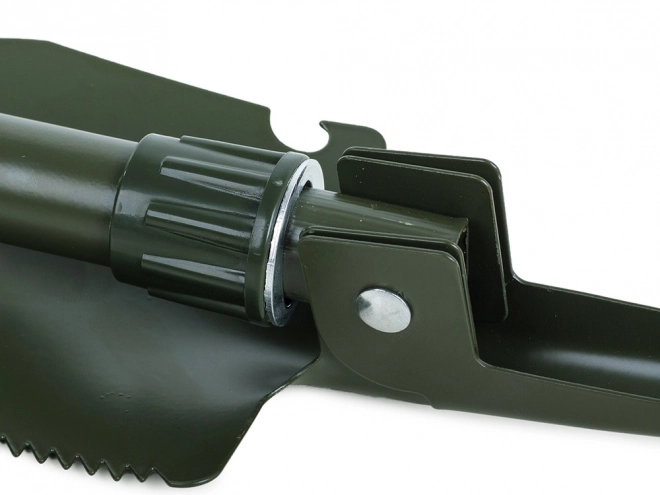 Folding Multi-functional Shovel with Pickaxe, Saw, and Carry Case