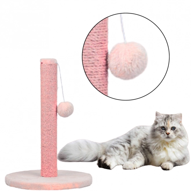 Katzenkratzbaum Turm Rosa