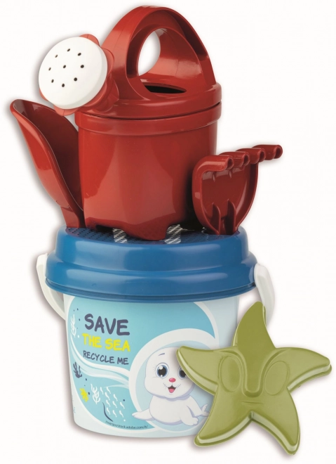 Zandset Oceaan met kleine gieter