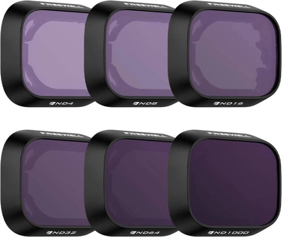Set van 6 Freewell All Day-filters voor DJI Mini 3 Pro / Mini 3