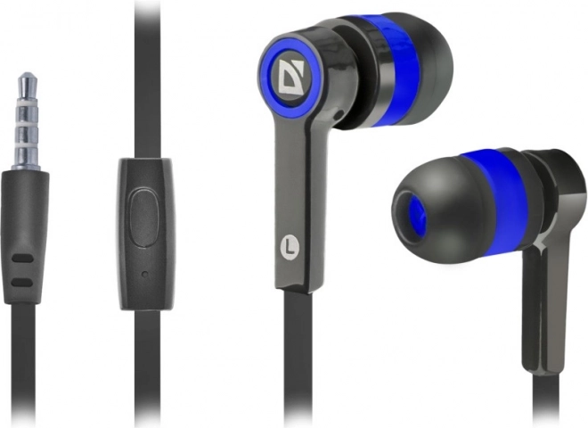 DEFENDER Pulse 420 Wired In‑Ear Headphones with Microphone