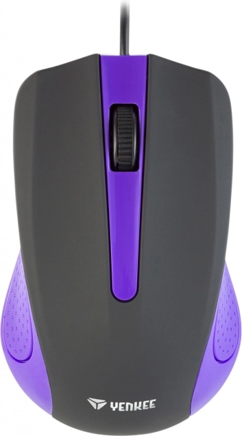 Souris filaire USB avec revêtement en caoutchouc