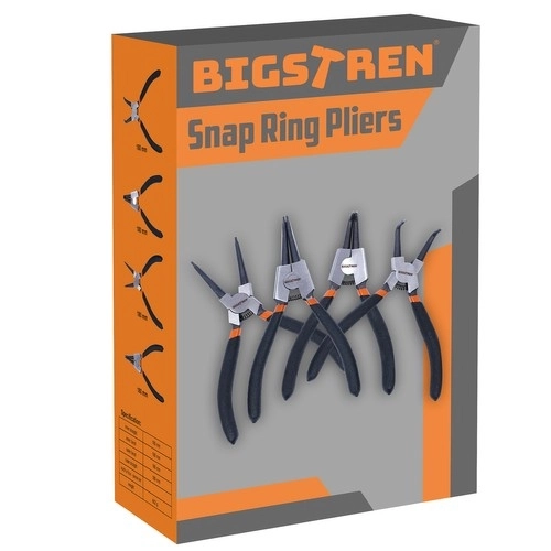 Segerringzange Set 4 Stück Bigstren