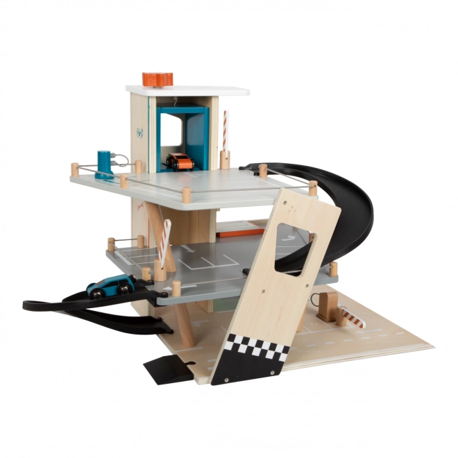 Houten Raceparkeergarage Small Foot