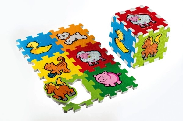 Schuimpuzzel mijn eerste dieren