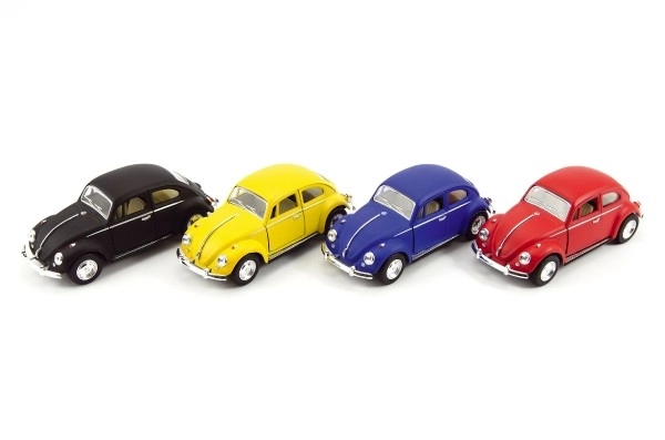 Metallmodell Volkswagen Käfer 13cm mit Rückzugmechanismus