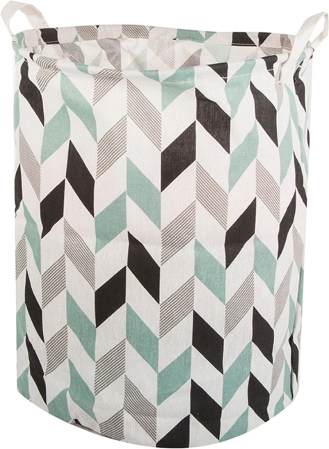 Folding Textile Laundry Basket Large XL