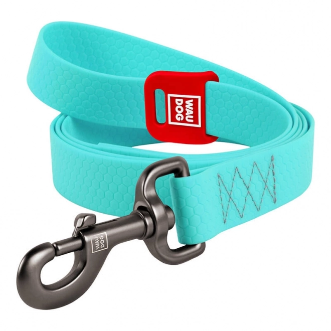 Hondenriem Waudog blauw, lichtgevend, waterdicht