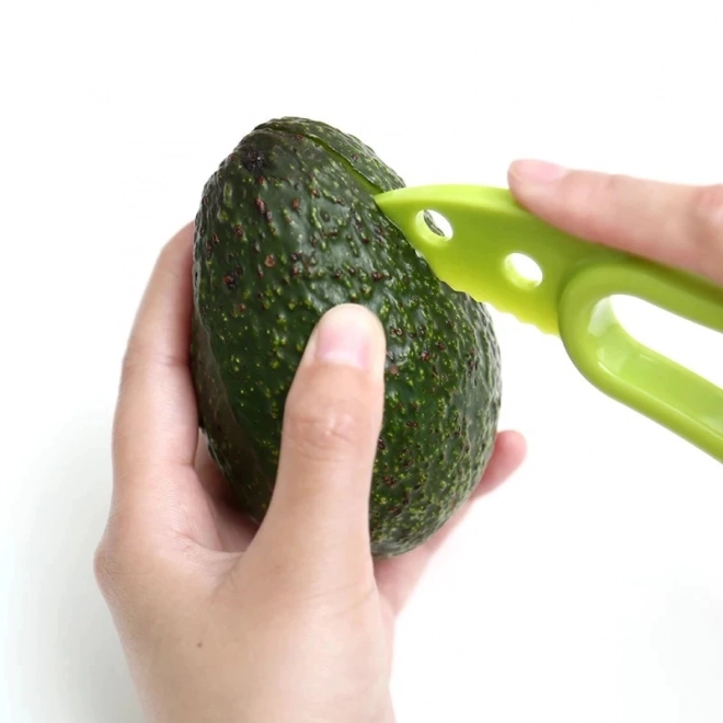 Avocadosnijder en mes 3-in-1