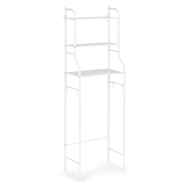 Hoge badkamerplank met 3 planken, aluminium constructie