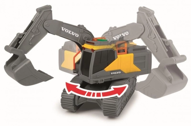 Volvo graafmachine met licht- en geluideffecten
