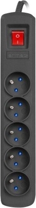 Stekkerdoos Armac R5 3 m 5x230V zwart