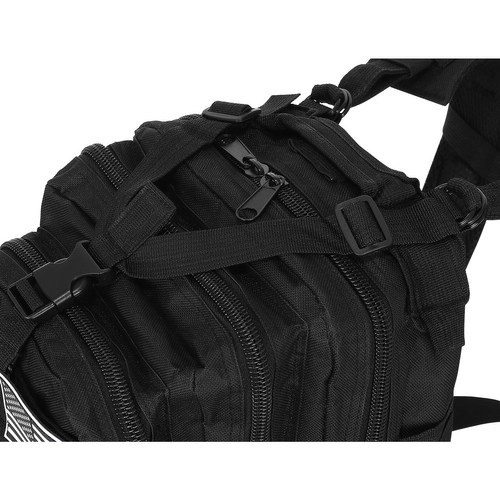 Toeristenrugzak zwart klein 23089