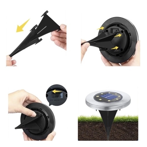 Garten Solarlampen Set 12-teilig