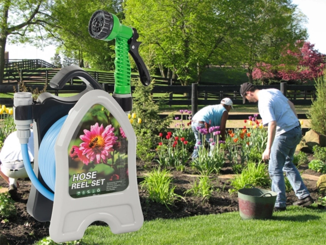 Tuin Bewateringsslang met Oprolbare Houder