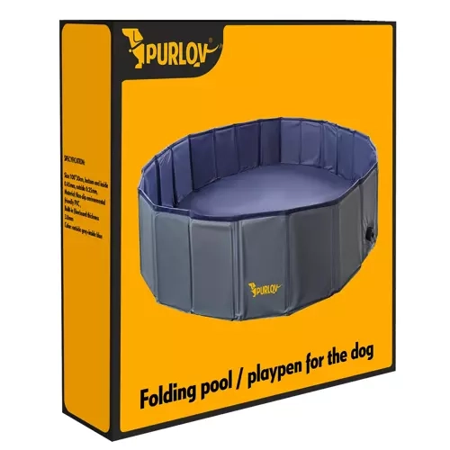 Opvouwbaar zwembad/hondenkennel 100x30 Purlov 20929