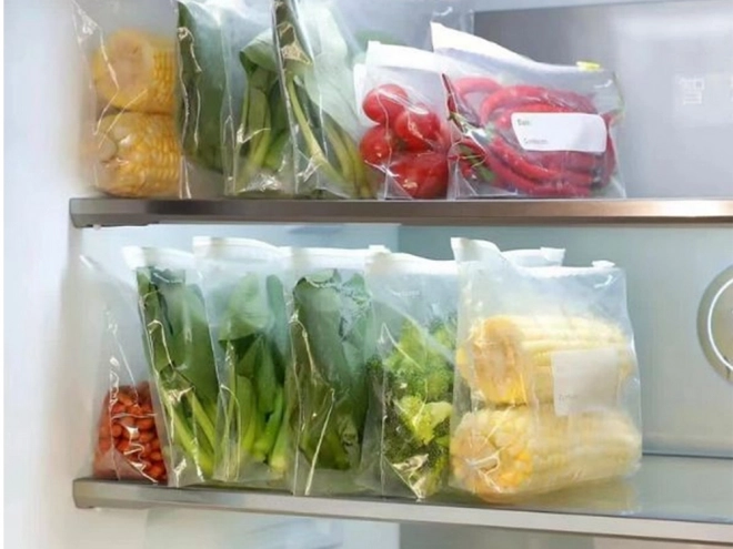 Zip-lock zakjes voor levensmiddelen 1200 ml