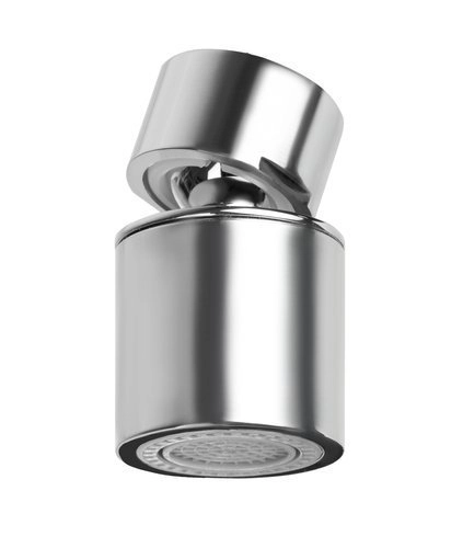 Tweefasige perlator met scharnier