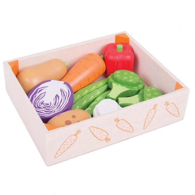 Doos met Groenten Bigjigs Toys