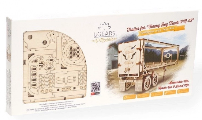 3D Puzzle Anhänger für Heavy Boy LKW VM-03