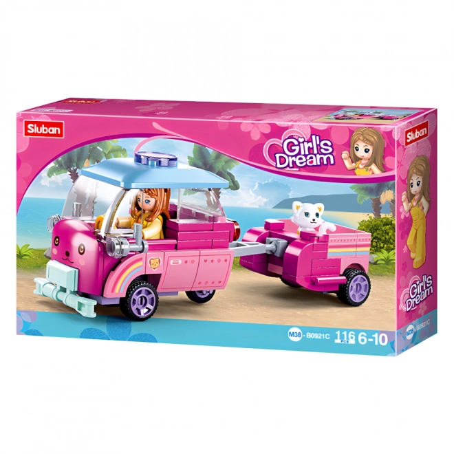 Sluban Meisjes Droom M38-B0921C Kattenkoets