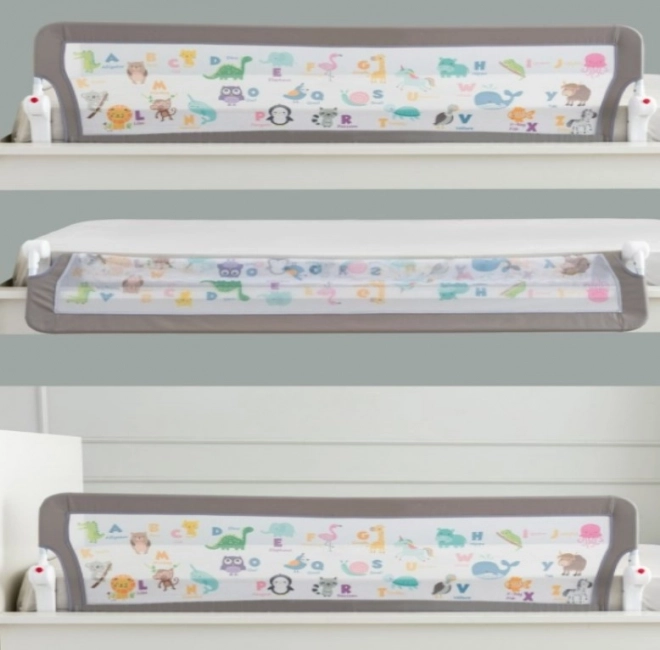 Protective Bed Guard 90cm Animals Design