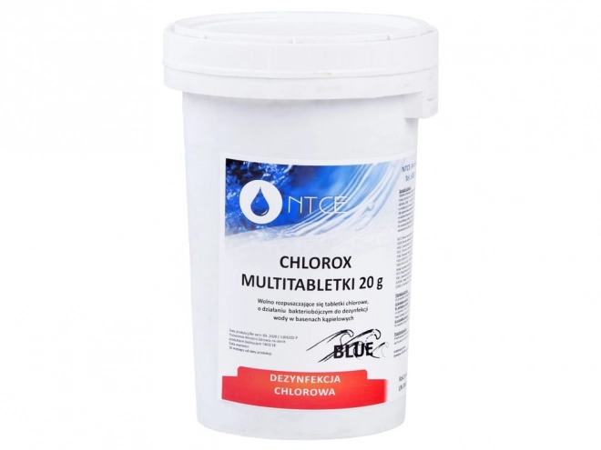 Chlorox-Tabletten für die Pooldesinfektion 1 kg