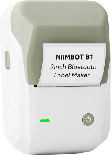 Portable Thermal Label Printer Niimbot B1 – White-Green