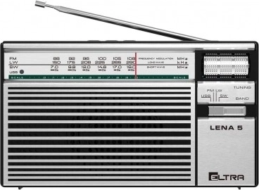 Radio Lena 5 USB silbern