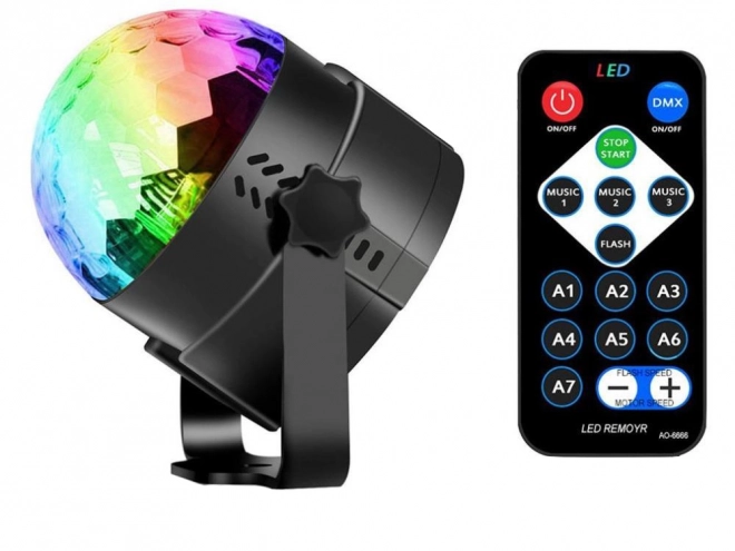 LED RGB Disco Ball Projector