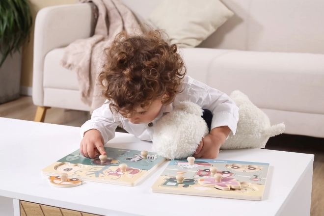 Polar B Animal Puzzle with Handles