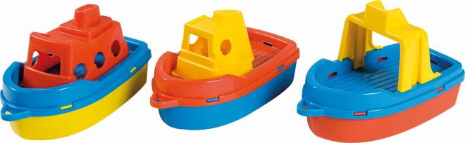 Androni Set mit 3 Booten für Badewanne und Sand 15 cm