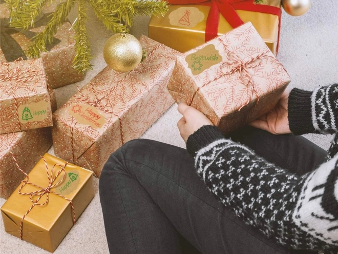 Zelfklevende etiketten voor kruidenpotten en cadeaus