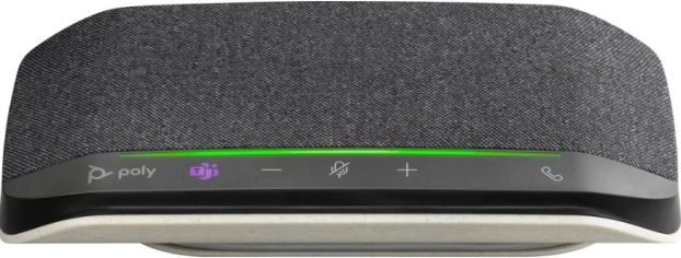 poly sync 10 usb-m haut-parleur mains libres de conférence usb pour microsoft teams