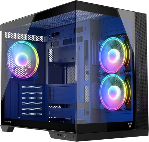 Volcano Panorama Apex ARGB Midi Computer Case