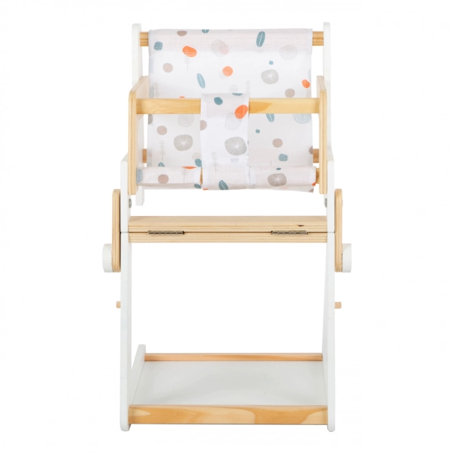 Small Foot Multifunctioneel Stoeltje voor Poppen Little Button