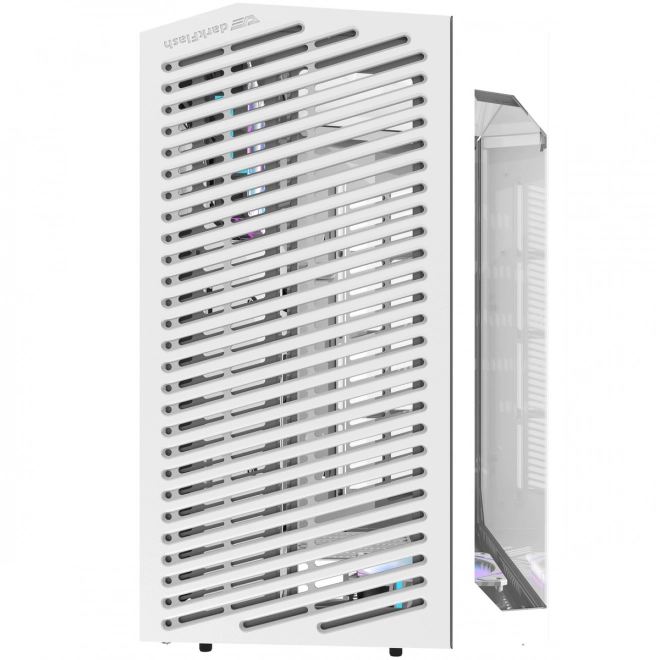 Computerbehuizing Darkflash met RGB-ventilatoren en GPU-houder wit