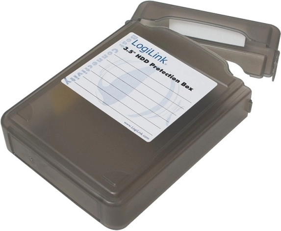 Étui de protection pour disque dur 3,5 pouces noir