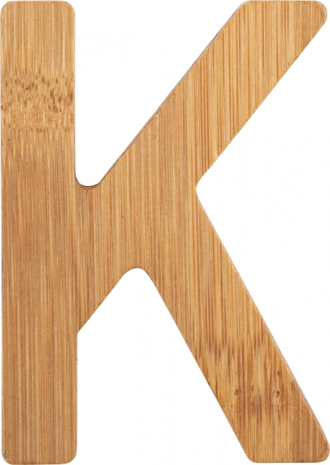 Small foot Bambus-Buchstabe K