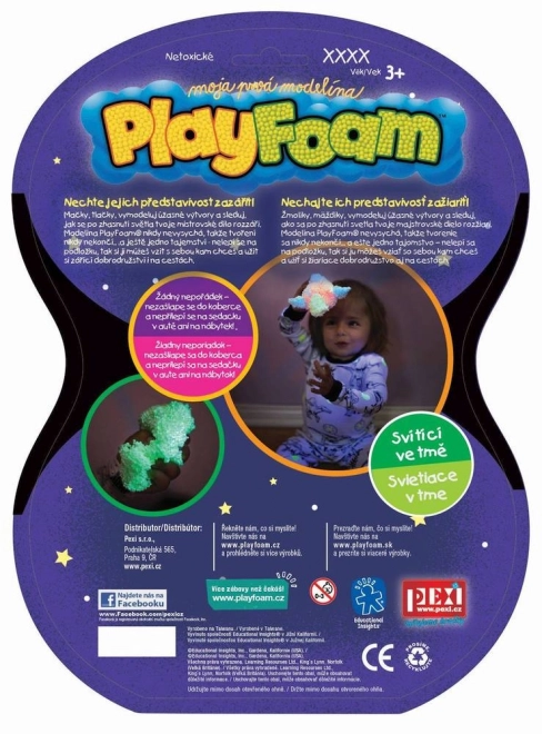 Creatieve set PlayFoam® Bollen lichtgevend