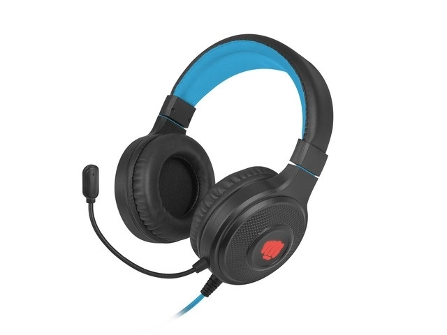 Gaming-Headset FURY WARHAWK RGB schwarz-blau