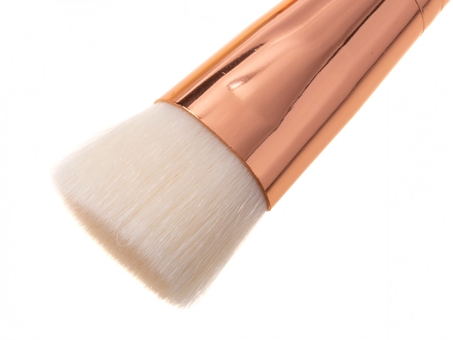 Set make-up kwasten 15st + etui - bruin