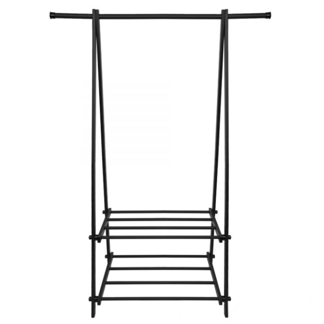 Two spacious shelves for shoes and accessories