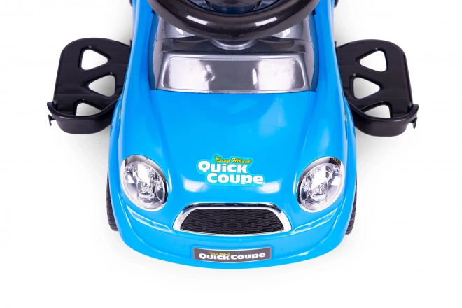 Kinder loopfiets 3in1 met stuur en geluiden - blauw