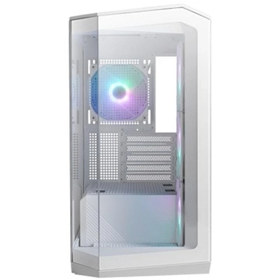 Kast MAG PANO M100R PZ wit met gehard glas en USB