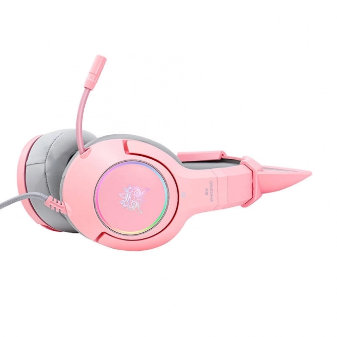 Gaming koptelefoon ONIKUMA K9 roze