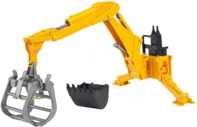 Aanhangende graafmachine voor Bruder-tractor