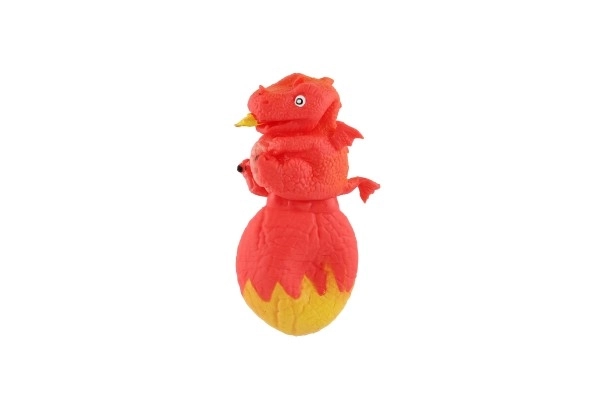Transformerende dinosaurus met eitje 15 cm
